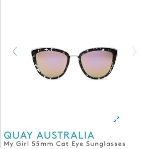 Quay Australia My Girl Cat Eye Sunglasses